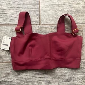 NWT Free People Naomi longline bra